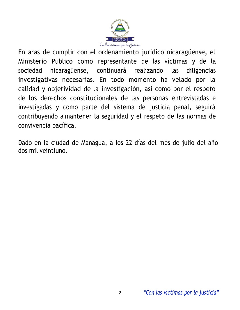 comunicado